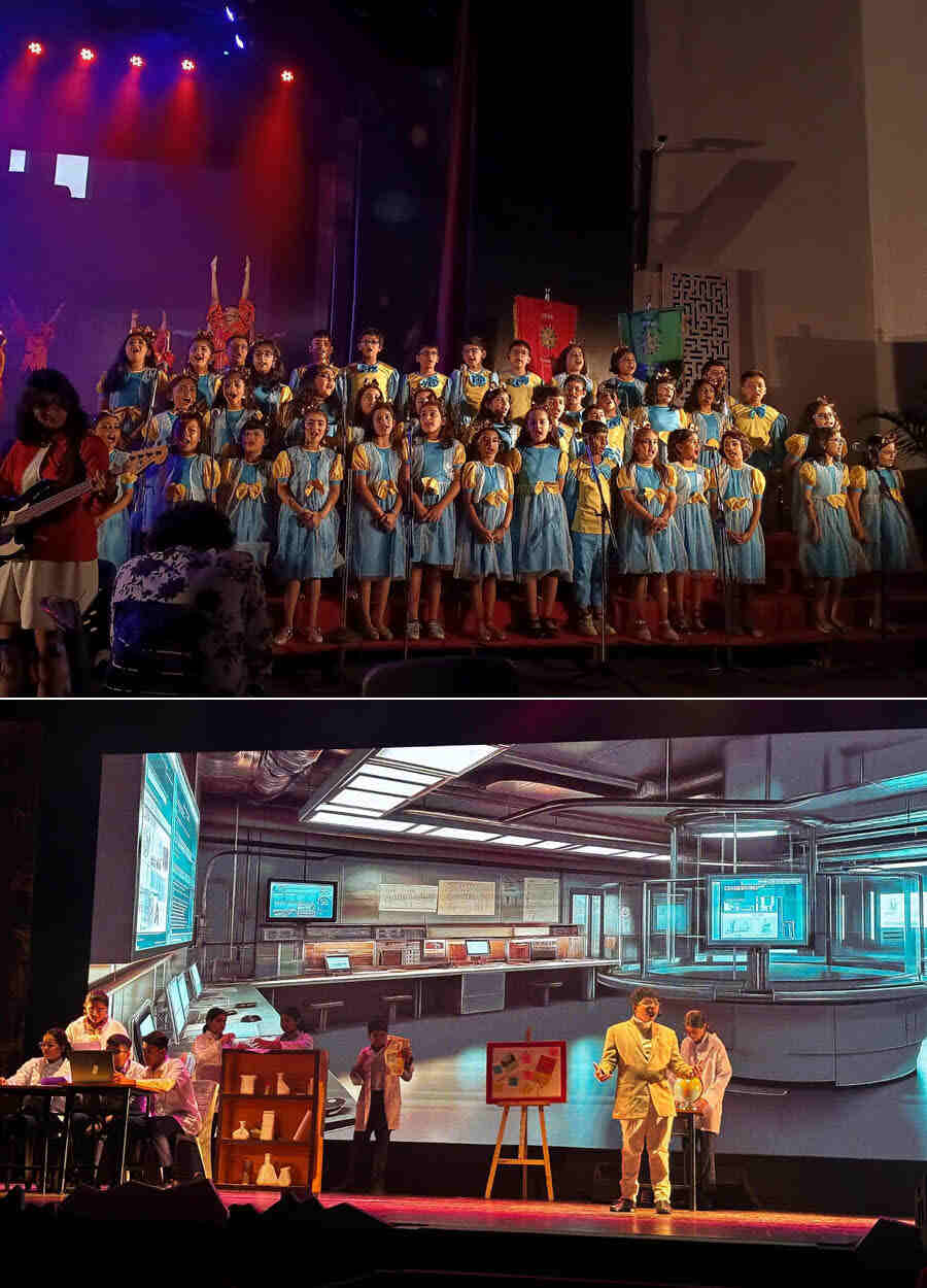 A total of 650 students from classes III to XII of South City International School celebrated the 16th Annual Day with immense enthusiasm on Friday. Amid ongoing concerns regarding women’s safety, the school inducted 30 boys as SCIS Men of Honour. 