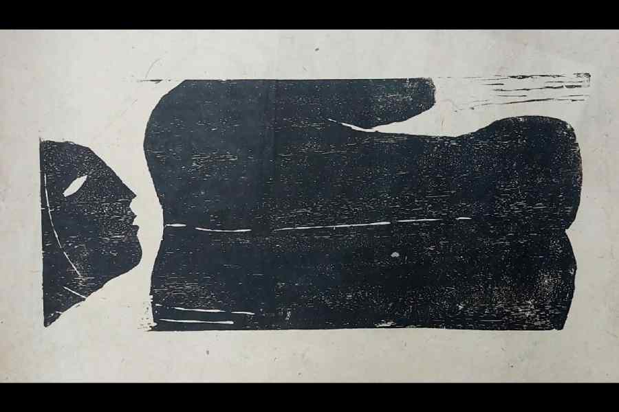 Reclining Figure by Susanta Chakraborty