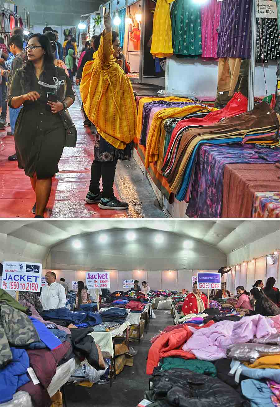 There are around 500 stalls and 12 air-conditioned pavilions showcasing thousands of unique products, both consumer and commercial at the fair