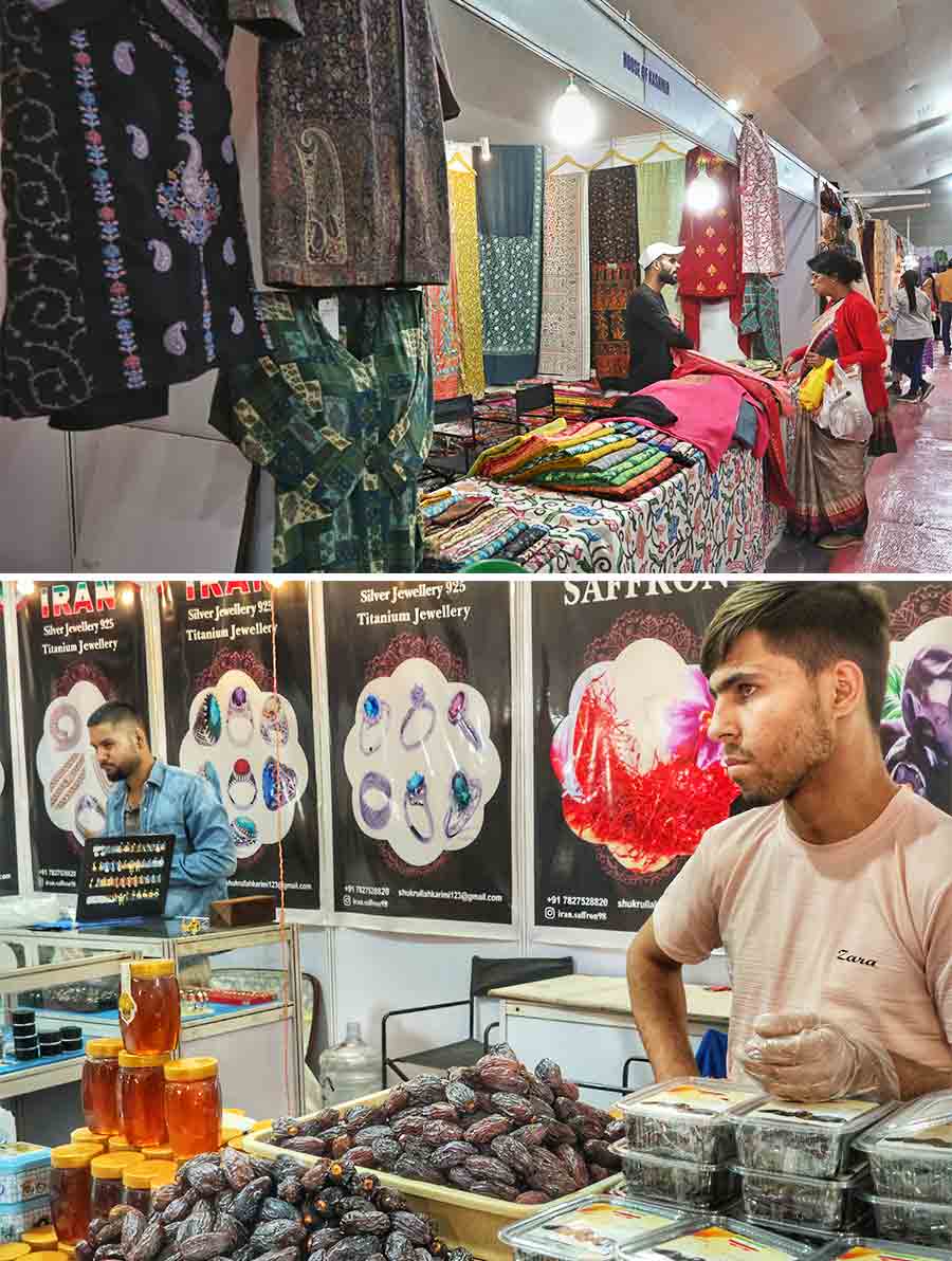 There are also 16 Indian states like Assam, Uttar Pradesh, Bihar, Punjab, and Gujarat participating in this event showcasing Pashmina shawls, woollens, handicrafts, home decor, organic foods like honey and dry fruits, and more