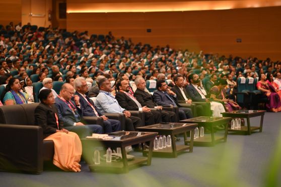 The guests attending the conference