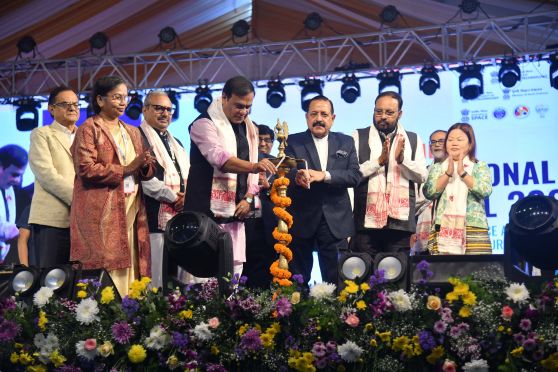 Dr Himanta Biswa Sarma, Assam CM, during the inaugural  event