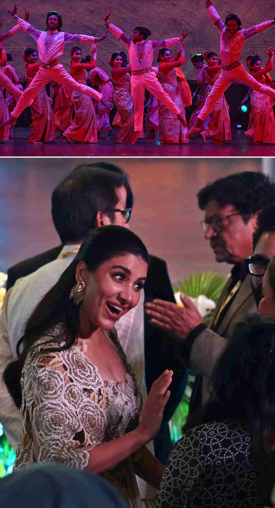 The inaugural ceremony was star-struck with cultural performances