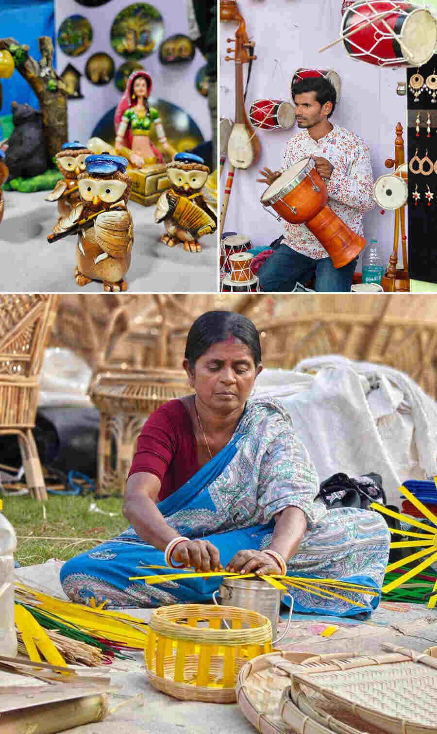 Glimpses from Nadia District Handicrafts Fair organised by West Bengal government on Wednesday