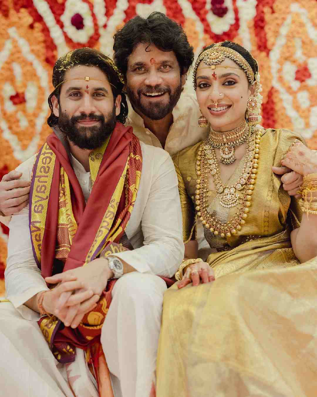 Naga Chaitanya and Sobhita Dhulipala tied the knot in a traditional Telugu ceremony on December 4 in Hyderabad.