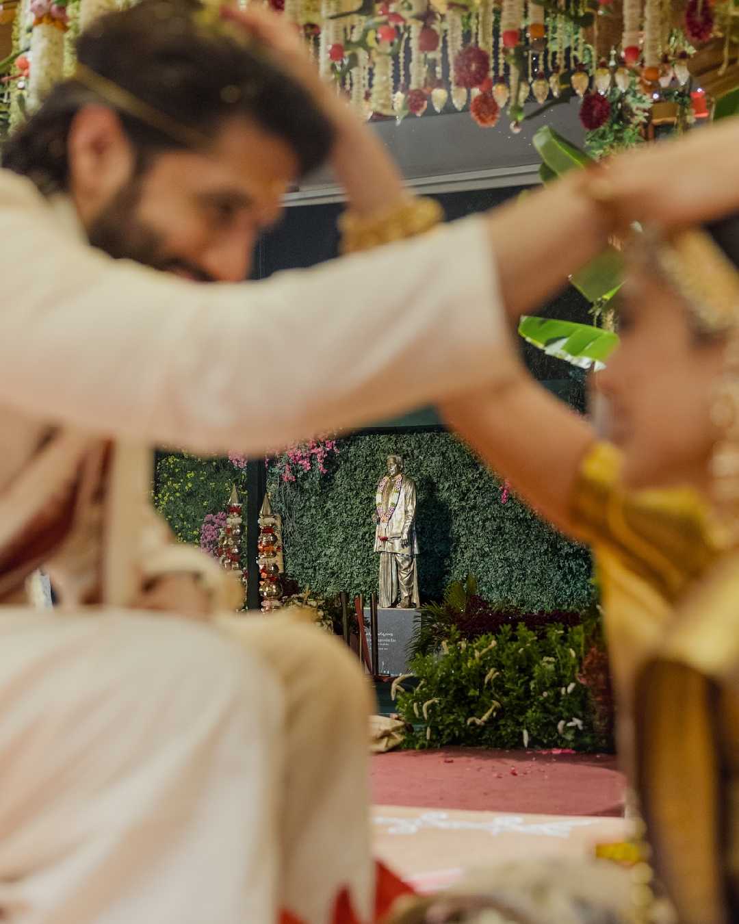 The ceremony was also attended by Chaitanya’s father, actor-producer Nagarjuna Akkineni.