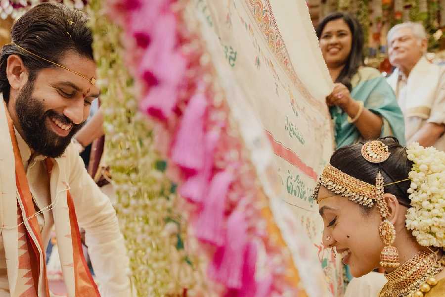 Chaitanya and Sobhita got engaged on August 8 this year. 