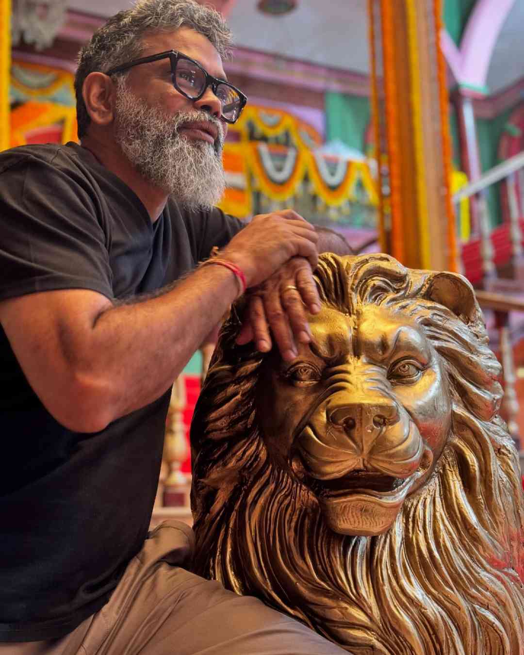 For Sukumar, Rashmika wrote, “Sukku sir.. from the point of not knowing how to talk to him to the point where I am so so emotionally connected to him.”