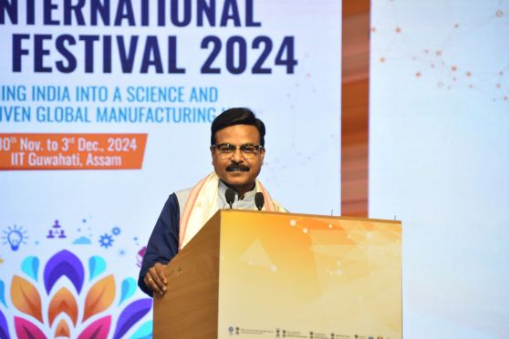 Dr. C. Anandharamakrishnan, Director, CSIR-NSIIT, during his address