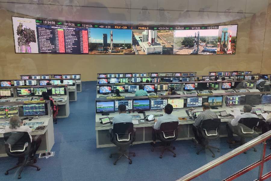 10 minutes before lift-off. X/@isro