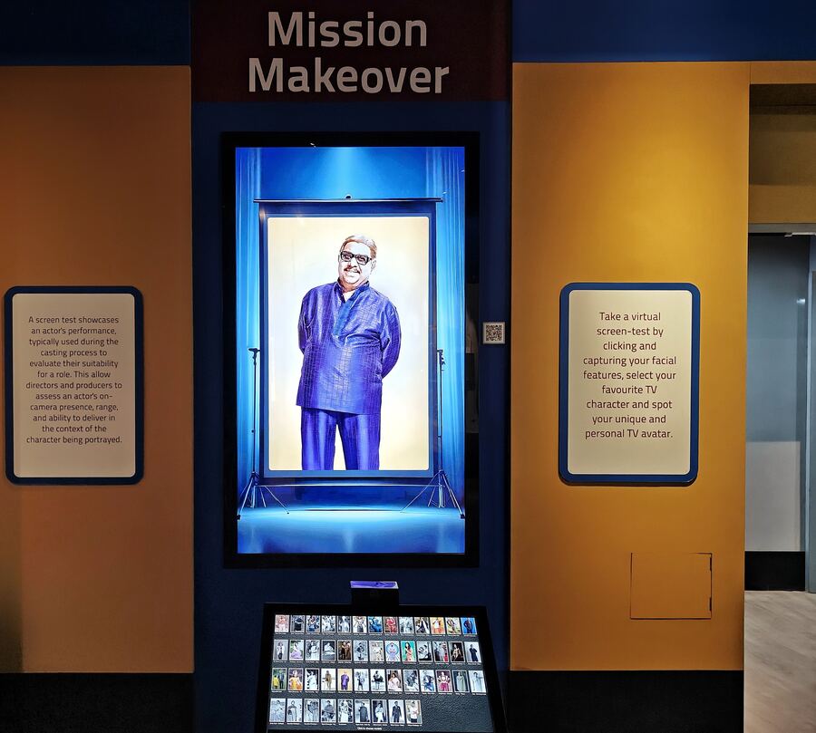 A virtual makeover station, a real-time adoption of user features to generate an animated avatar