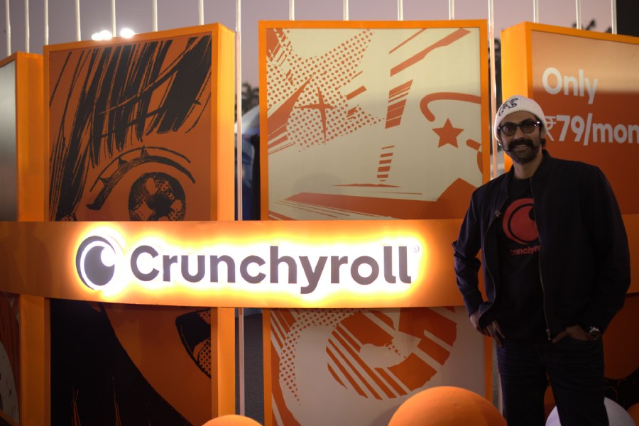 Rana Daggubati at a screening of Solo Leveling: Reawakening at Delhi Comic Con