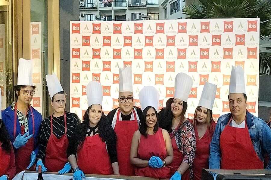  Ibis Kolkata began the festive season on Saturday with a lively cake mixing ceremony at Alfresco, bringing together personalities like actress Sayantani Guhathakurta, model Madhabilata Mitra, fashion designers Indroneel Mukherjee and Jaya Mishra, Mrs India Universe 2019 Dola Shalini Bhagat, folk singer Dipannita Acharya and master chef Priyanka Biswas. Several influencers and members of the media also joined in the celebration, adding to the festive spirit. The ceremony was a fun-filled event where guests enthusiastically mixed a variety of ingredients such as nuts, dried fruits, spices and spirits, which will later be used to prepare delicious festive cakes. The atmosphere was filled with joy, laughter and the delightful aroma of the blend