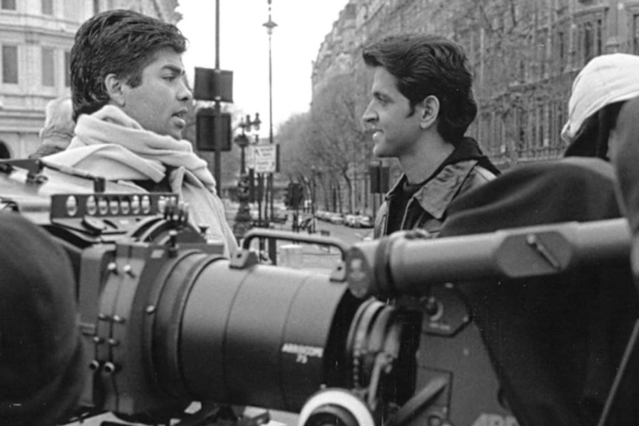 The director, who recently co-produced Vasan Bala’s thriller Jigra, took a trip down memory lane and shared a picture of him with Hrithik Roshan from the sets of his 2001 film Kabhi Khushi Kabhie Gham.