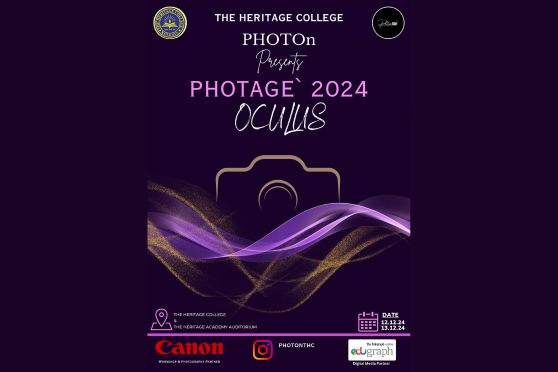 Photon, the college’s dedicated photography club will be organising the fest