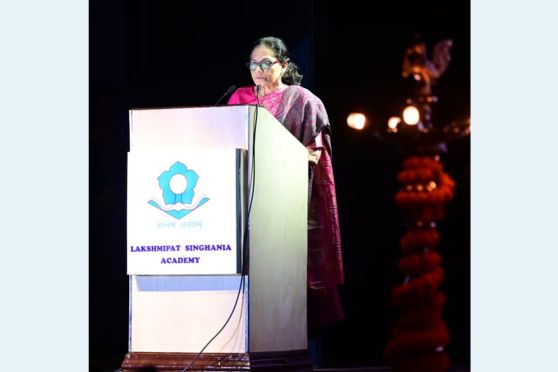 Meena Kak, Director of the Academy, addressed the august gathering.