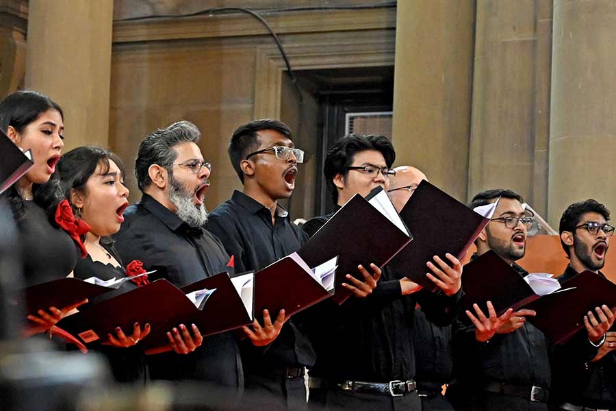 The evening featured compositions by legends like Vivaldi and Bach, before concluding with two versions of George Friderich Handel’s epic, ‘Hallelujah’