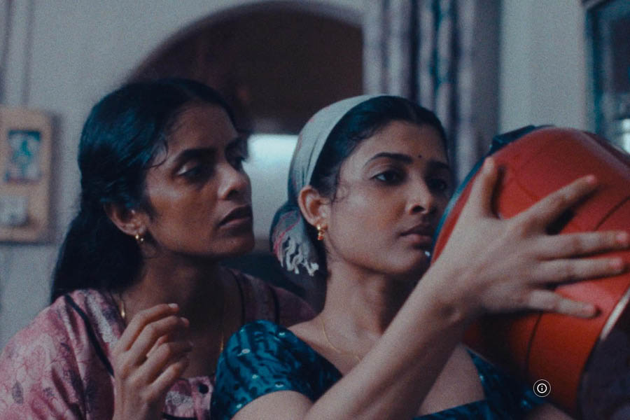 Kani Kusruti and Divya Prabha in All We Imagine As Light