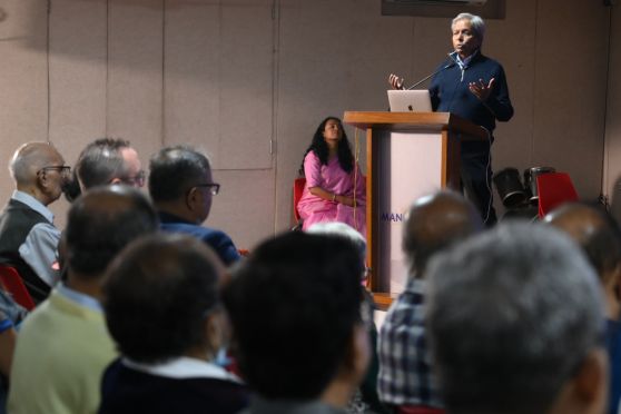 Padma Shri Professor K Vijayraghavan, delivered a riveting keynote address on the topic 'How the Brain Makes the Mind'.