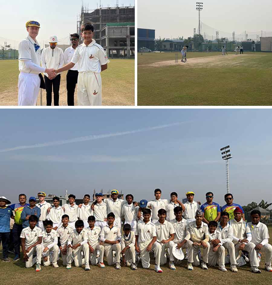 The Waterstone College cricket team played a 40-over cricket match with Yuvraj Singh Centres of Excellence at Merlin Rise