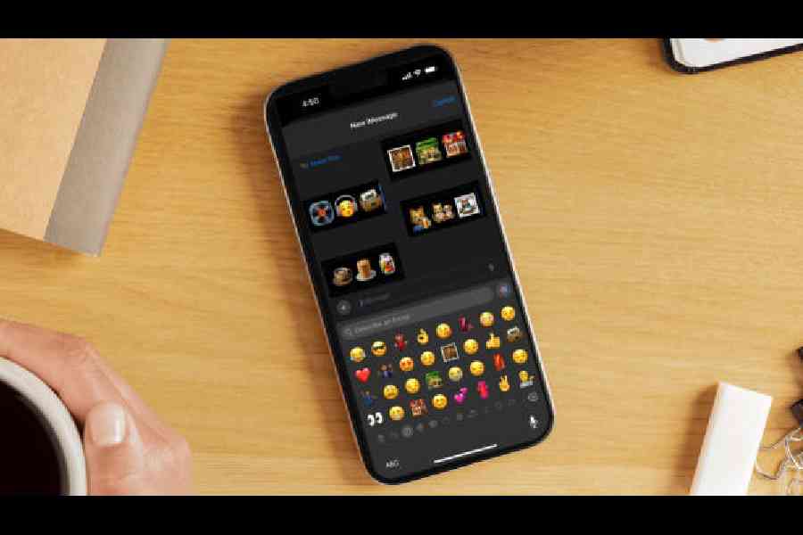 openai - 182 (4) We created a bunch of emoji using Genmoji. Note: The illustration doesn't reflect exactly how the Genmoji appears in Messages app