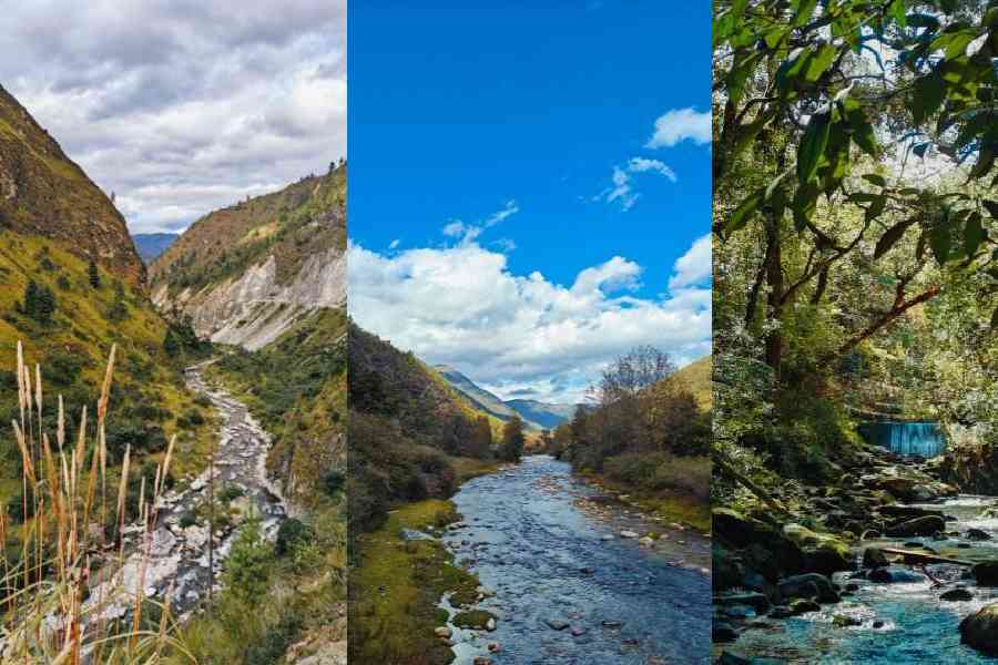 Spectacular scenic beauty on the way to Shergaon from Bomdila, Shergaon, where moments are captured and memories are made. Forever, The cute little waterfall was worth the short trek from Shergaon