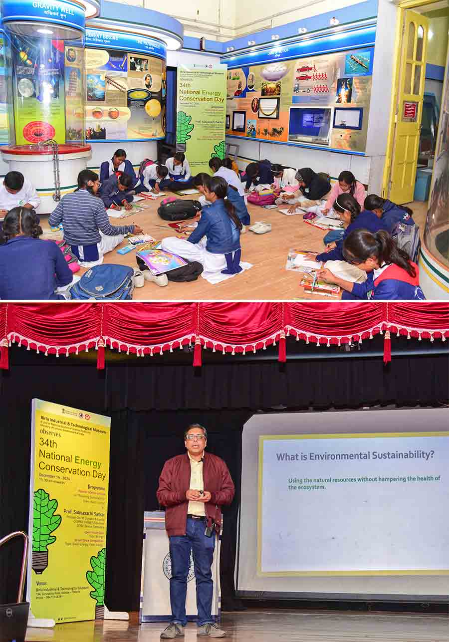 Birla Industrial and Technological Museum (BITM) observed National Energy Conservation Day on December 14 with a popular lecture, an open-house quiz and a sit-and-draw competition  