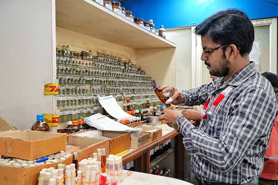 All the medicines are made in-house at PBHRC, with costs as low as Rs 60 for an entire month