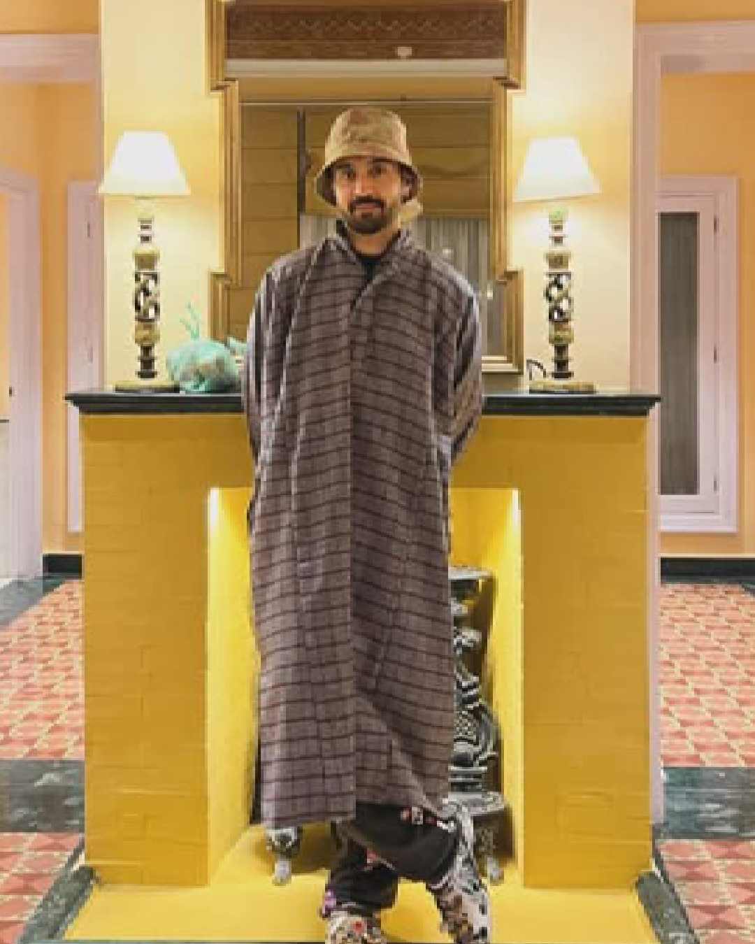 Diljit also donned a traditional woollen bucket hat in one of the pictures. He last appeared in the Imtiaz Ali-helmed Netflix biopic Amar Singh Chamkila opposite Parineeti Chopra. 