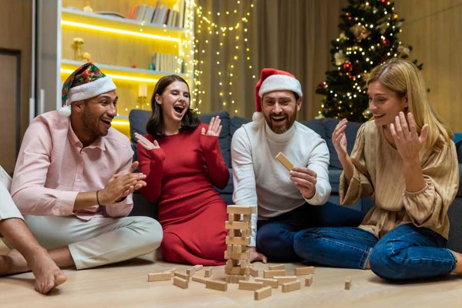 While classic games like Jenga are sure to be a hit, you can take it up a notch with some themed games