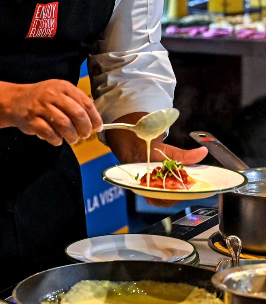 The ‘Pasta La Vista’ festival will continue till the end of December at Cafe Mezzuna in Forum Mall. Drop in any day between 12.30pm and 11pm. The pocket pinch is Rs 495 onwards