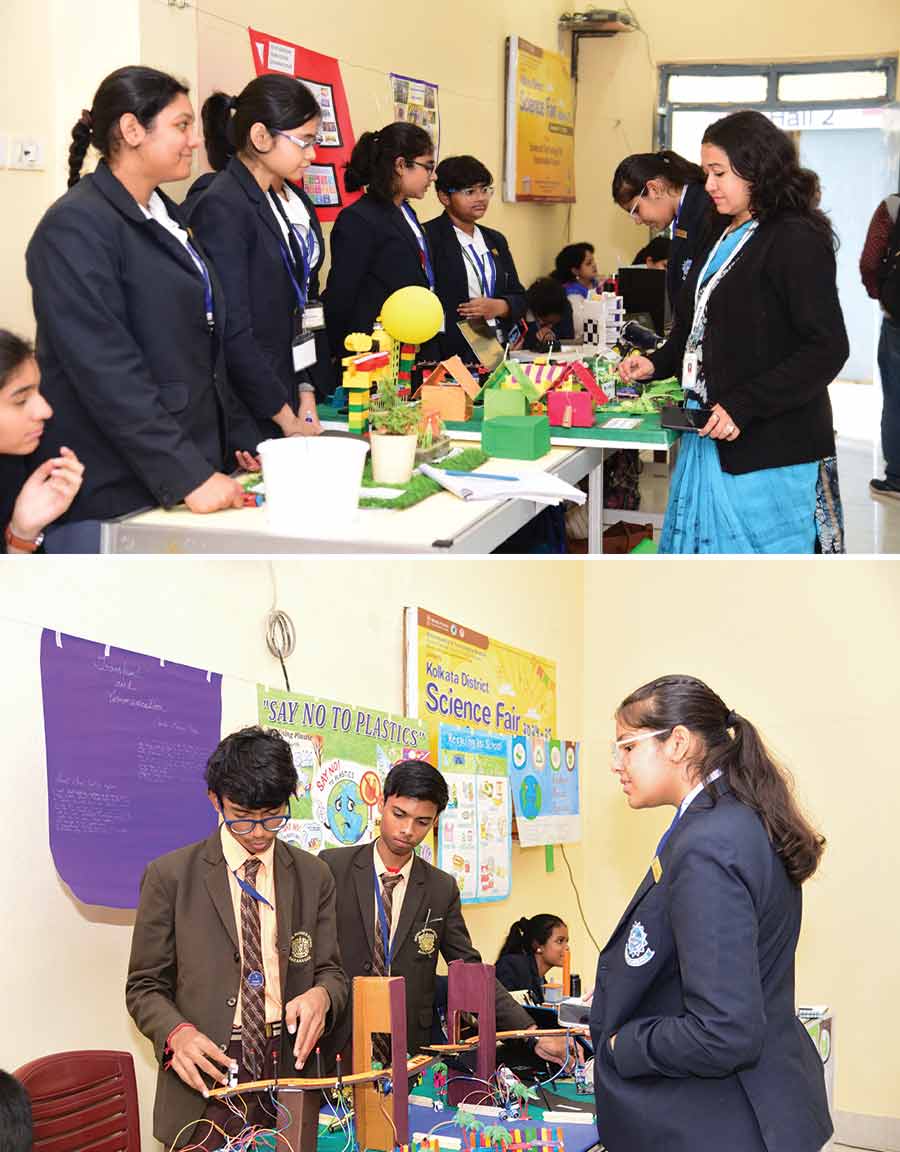 Kolkata District Science Fair for students on ‘Science & Technology for Sustainable Future’ at Birla Industrial and Technological Museum. It is being held from December 19 to 20  
