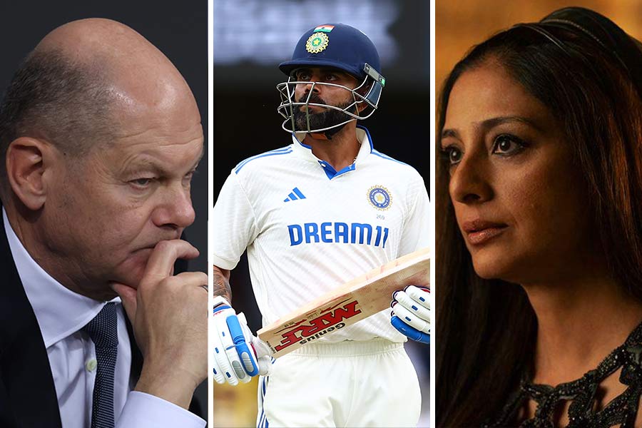 (L-R) Olaf Scholz’s memoir plans, Virat Kohli’s leaves, Tabu in ‘Dune’, and more in this week’s satirical wrap-up