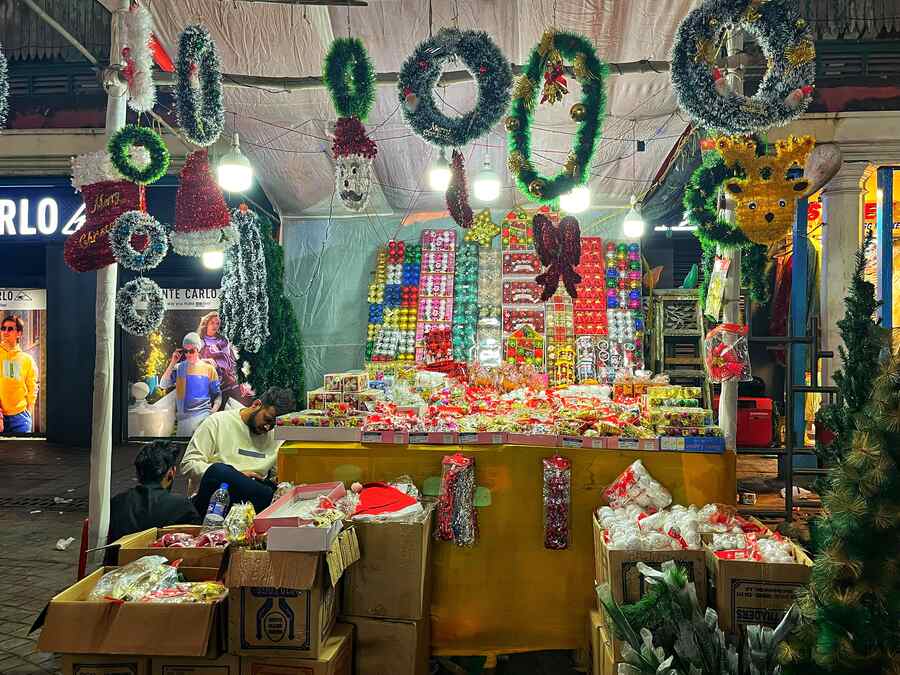 From the trendiest Christmas tree to Santa Claus costumes — you’ll get them all here, and that too, at a great deal. As we count down the days to December 25, My Kolkata went on a little window shopping spree. Check out what we found  