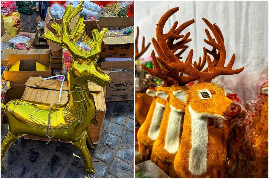 Can Santa come without Rudolph? Get reindeer toys and foil balloons for Rs 500 