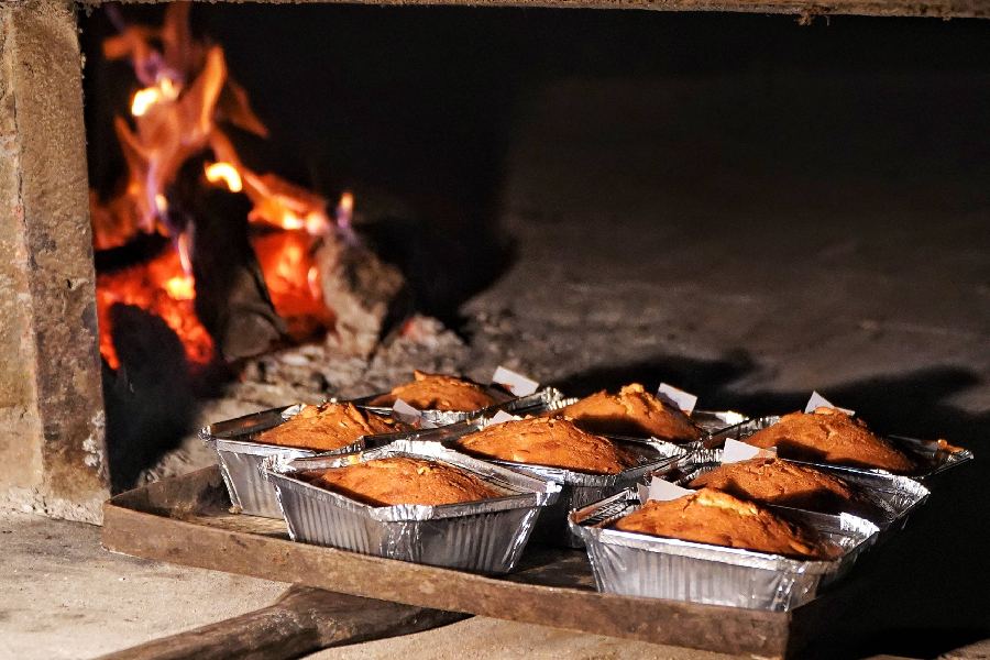 Karco Bakery has been using the same wood-fired clay oven to bake cakes traditionally since 1990