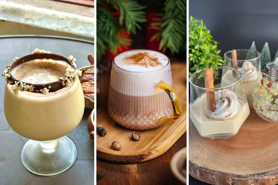 Whether you like your eggnog classic and traditional, or with a twist, My Kolkata has you covered