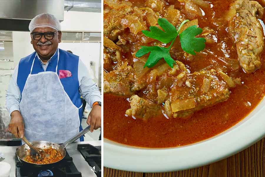 Goan-style sorpotel that educationist John Bagul's mother prepared during Christmas