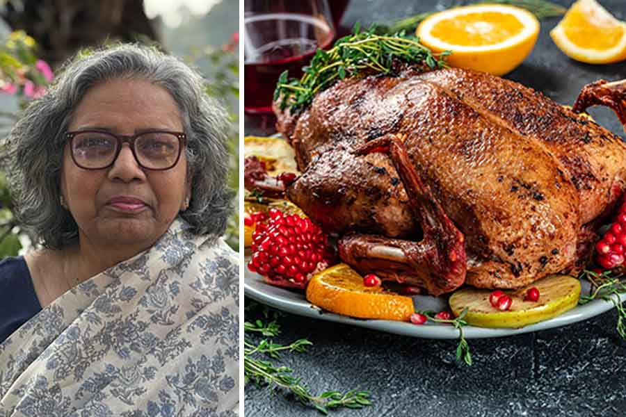 Duck roast was a must on Christmas for Suchitra Guha's family
