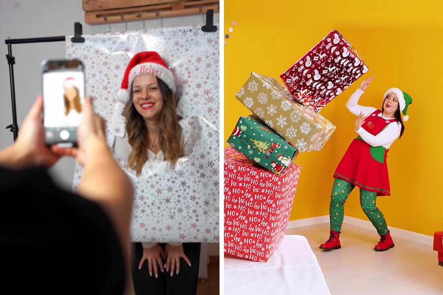 DIY photo shoots ideas for Christmas