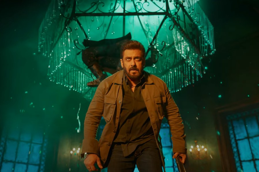 Salman Khan in a teaser of Sikandar.