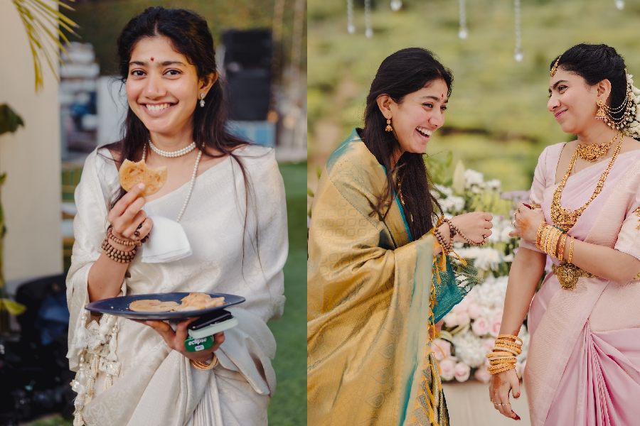 Sai Pallavi attends sister Pooja Kannan’s wedding in Tamil Nadu