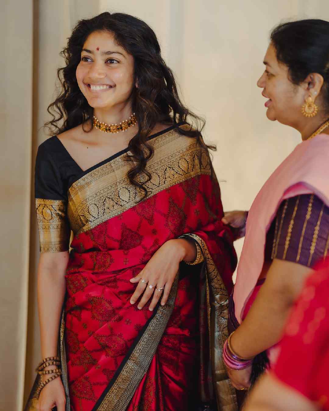 Pallavi beamed with joy during the festivities. Her latest theatrical release Amaran has emerged as the ninth highest-grossing Indian film of 2024. The film is currently available to stream on Netflix.  