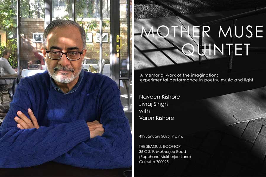 aveen Kishore collaborates with Varun Kishore and Jivraj Singh for Mother Muse Quintet in Kolkata