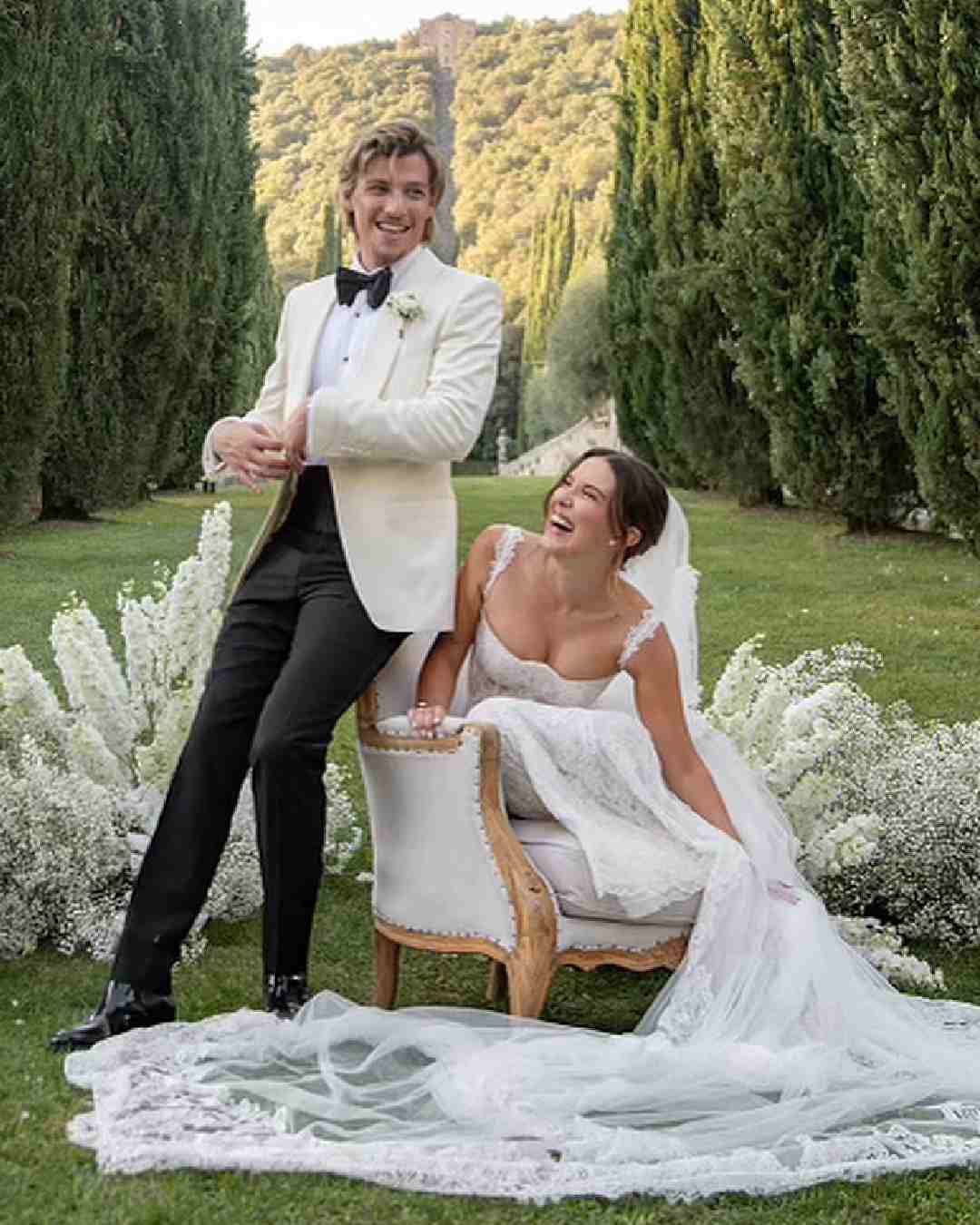 Millie Bobby Brown walked down the aisle this year, first in a small ceremony in May. The 20-year-old has been in a relationship with Jake Bongiovi since 2021.