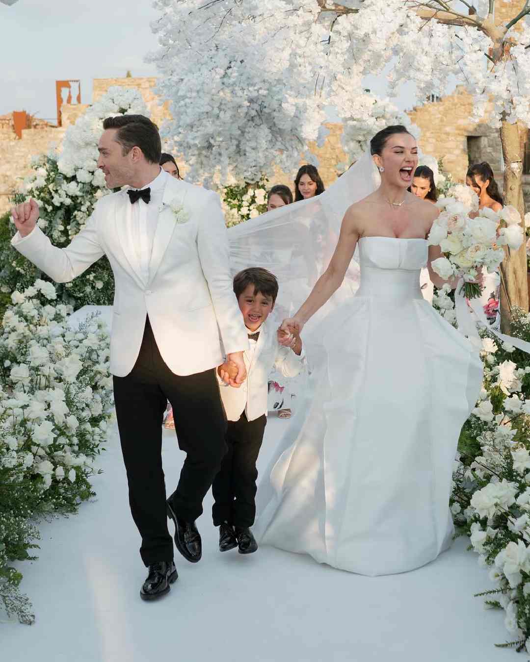Bollywood actress Amy Jackson and Gossip Girl actor Ed Westwick exchanged vows for the second time in a destination wedding in Italy in August after having tied the knot in London earlier that month. 