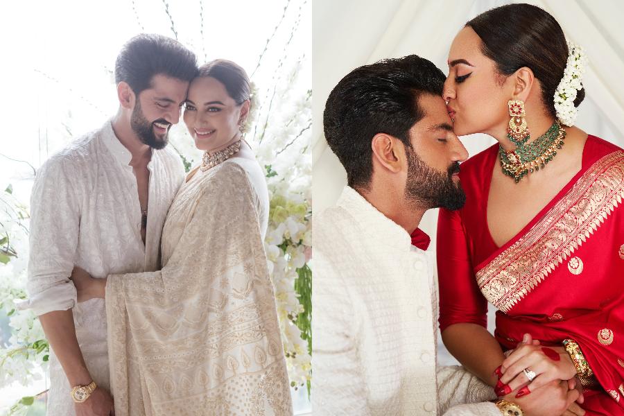 Actress Sonakshi Sinha and her boyfriend, Zaheer Iqbal, got married on June 23 in Mumbai after dating for seven years.