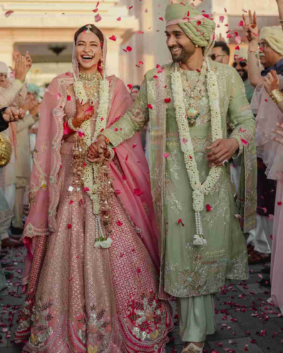 Actors Kriti Kharbanda and Pulkit Samrat, who began dating in 2019 after they met on the sets of Pagalpanti (2019), tied the knot in a pastel-themed wedding ceremony in Manesar, Haryana, on March 15.