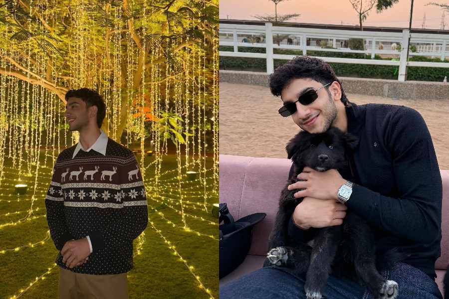 Jigra actor Vedang Raina is spending his holidays in the Maldives.