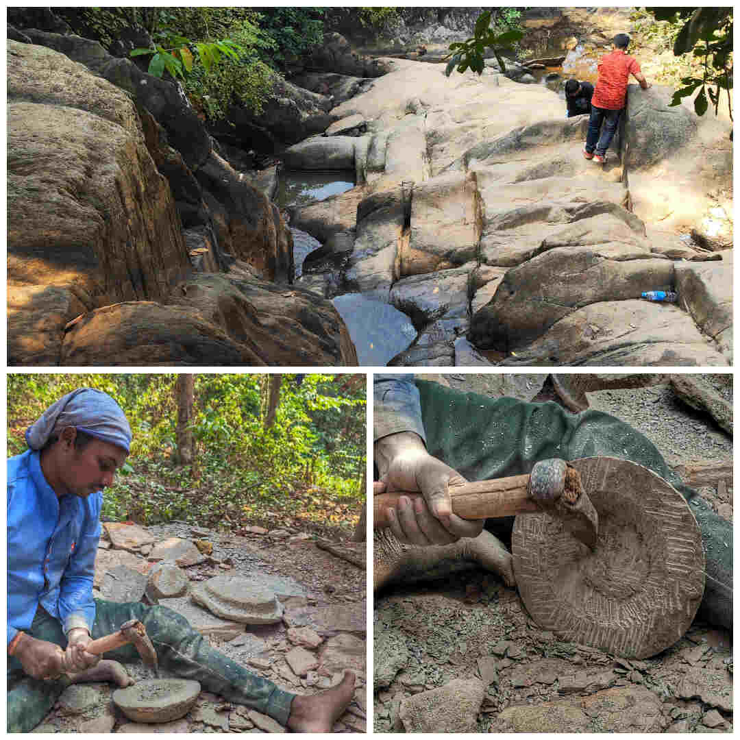 In these two villages of Belpahari in the present-day Jhargram district bordering Jharkhand, this photojournalist found artisans adept at stone craft eking a decent livelihood